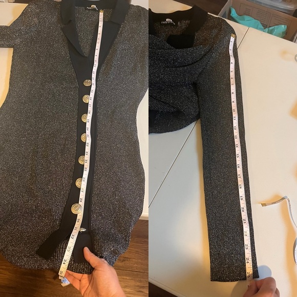 Retrofete Mimi Metallic Mini Dress - Picture 6 of 11